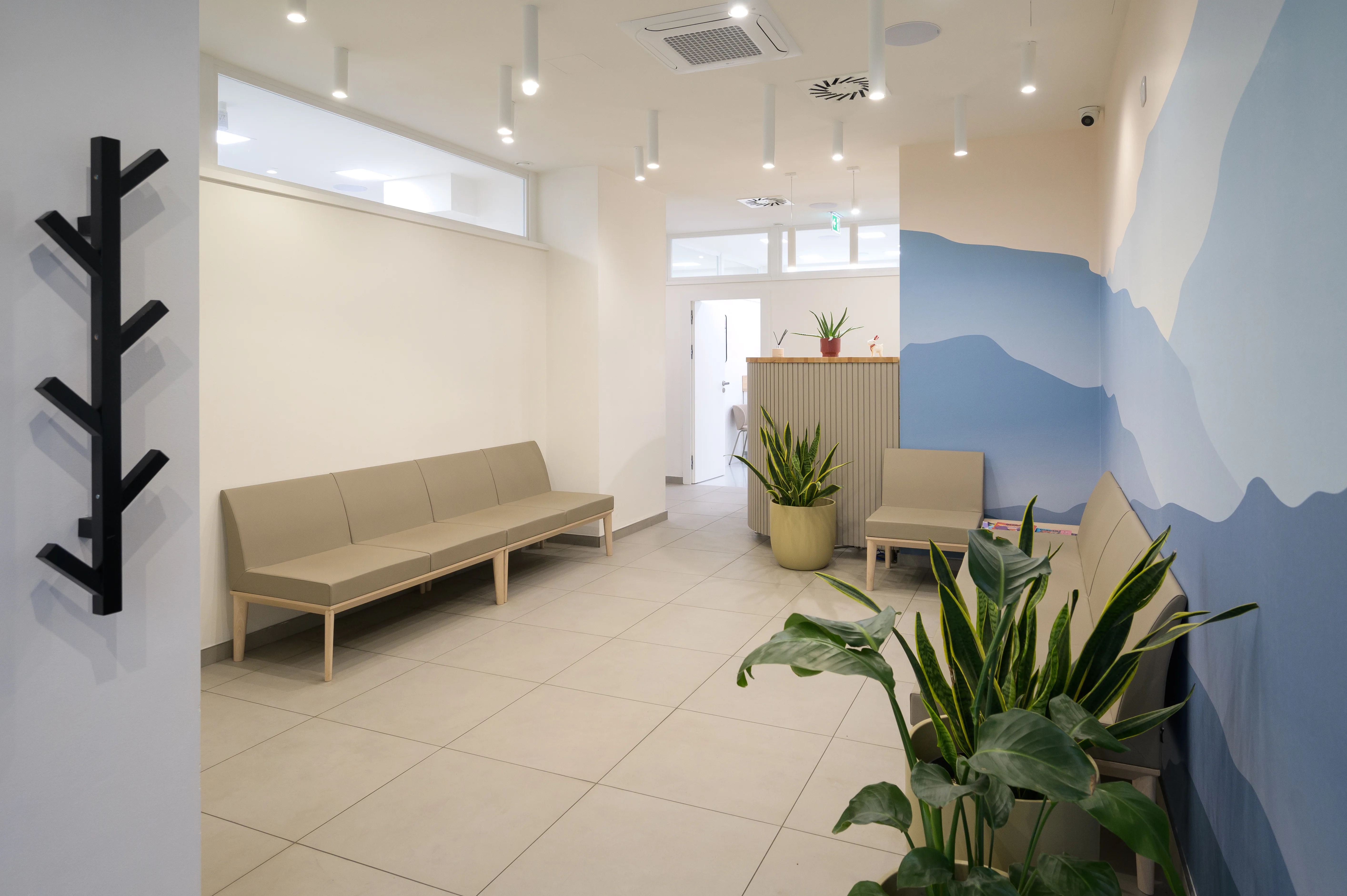 Interiér ordinace 4M Dental – moderní ošetřovny